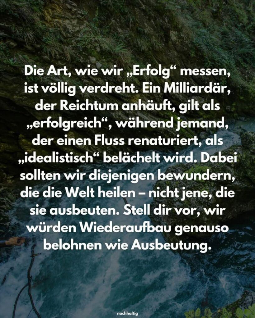 Die Art wie wir Erfolg messen ist völlig verdreht